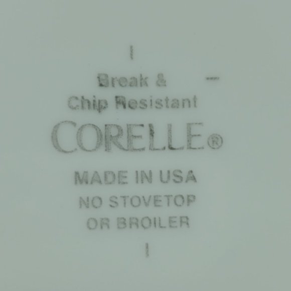 Corelle Secret Garden Appetizer Plates Corning Bread and Butter Dessert Plates - Picture 4 of 4